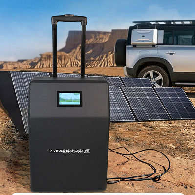 CCSN Tie Rod Portable Power Station mit Solarpanel Solarstromgenerator