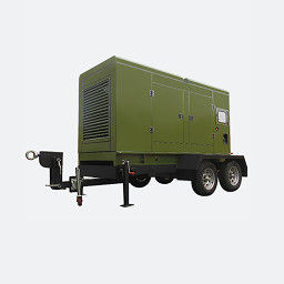 100 kW Leistungsausgabe Anhänger-Stromgenerator für entlegene Standorte