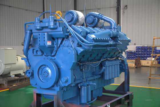 1000-2000 kW Dieselmotor-Stromgenerator-Set mit 1500 Rpm