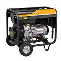 10000 Watt elektrischer Start-Portable-Generator 50 Hz Nennfrequenz