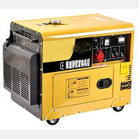 92×75mm Elektrischer Start 10kw Tragbarer Generator 3000r/Min 130Kg