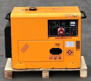 CCSN 11KW/13.75KVA mobiler leise Dieselgenerator Haushalt 220V dreiphasiger 380V geräuscharmer reiner Kupfer ATS-Steuerung