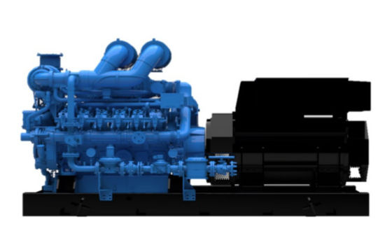 700KW SP700NGB/S Erdgasgenerator mit hocheffizientem Gasmotor Industrie-Schalldämpfer mit Schalldämpfung